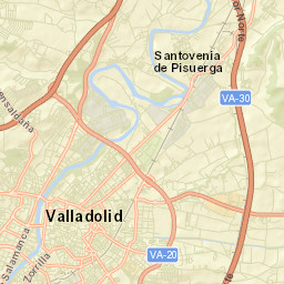 Valladolid Street Map