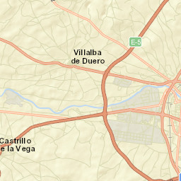 Villalba de Duero Street Map