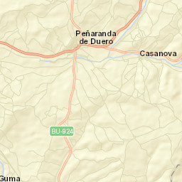 Peñaranda de Duero Street Map