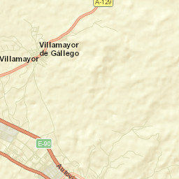 Villamayor de Gállego Street Map