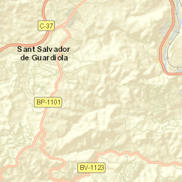 Sant Salvador de Guardiola Street Map