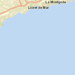 Lloret de Mar Street Map