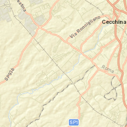 Cecchina Street Map