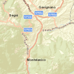 Gavignano Street Map