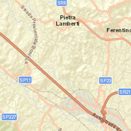 Cartiera-Stazione Street Map