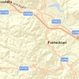 Fontechiari Street Map