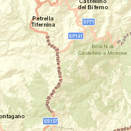 Petrella Tifernina Street Map