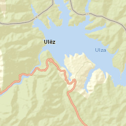 Ulëz Street Map
