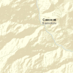 Samokov Street Map