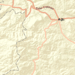 Ağlı İlçesi Street Map