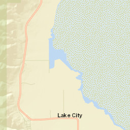 Lake City California Street Map
