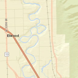 Elwood Street Map