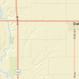 Dallas Center Street Map