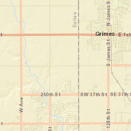 2501-2557 Northwest 156th Street, Grimes Street Map