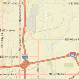 6526-6998 SE Four Mile Dr Ankeny IA Street Map