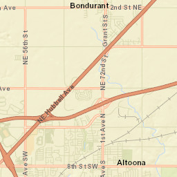 Altoona Street Map
