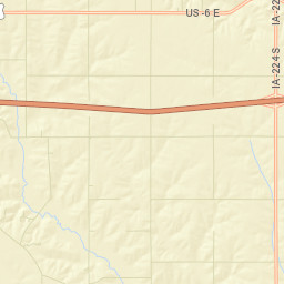 Interstate 80, Kellogg, IA 50135, USA Street Map
