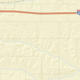 Poweshiek County Street Map