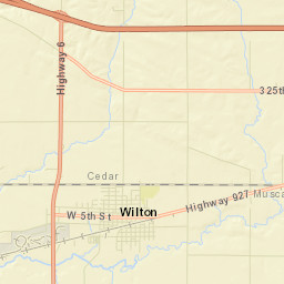Wilton Street Map