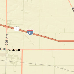 18390-18940 70th Avenue, Walcott, IA Street Map