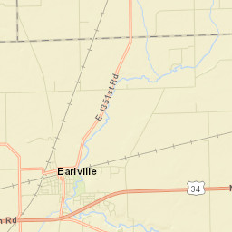 Earlville Street Map