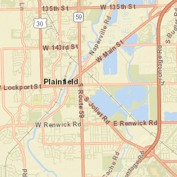 Plainfield Street Map