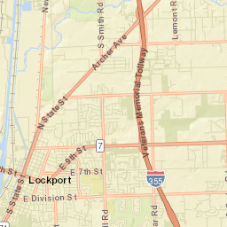 Lockport Street Map