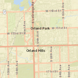 S 94th Ave Orland Park IL 60462 Street Map