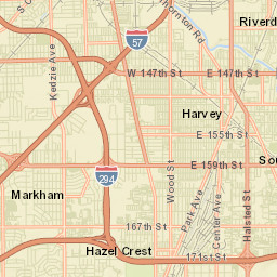 3325 Laurel Ln Hazel Crest IL 60429 Street Map