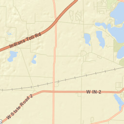 Interstate 80, La Porte, IN 46350, USA Street Map