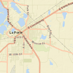 801 Michigan Avenue, La Porte, IN 46350 Street Map