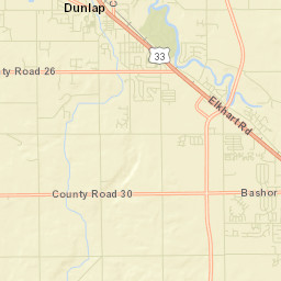 Dunlap Street Map