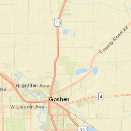 Goshen Street Map