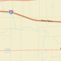 Ainger Ohio Street Map