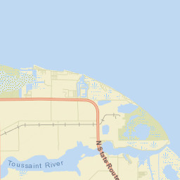 Sand Beach Ohio Street Map