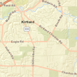 Waite Hill Ohio Street Map