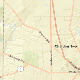 Clarks Ohio Street Map