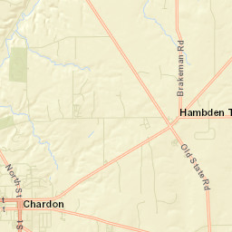 West Bass Lake Ohio Street Map