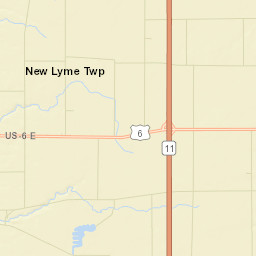 Sentinel Ohio Street Map