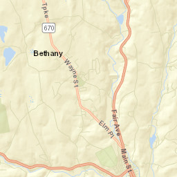 Honesdale Street Map