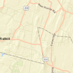 Sylva New York Street Map