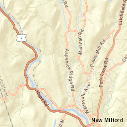 Wellsville Connecticut Street Map