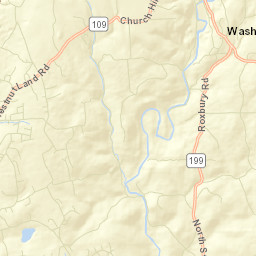 Washington Connecticut Street Map