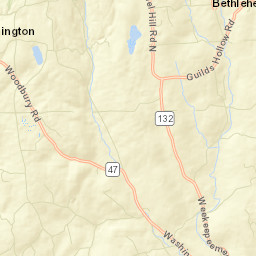 Horse Heaven Connecticut Street Map