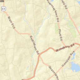 Minortown Connecticut Street Map