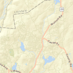 Wolcott Connecticut Street Map