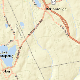 Terramuggus Connecticut Street Map