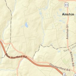 Hope Valley Connecticut Street Map