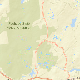 Beachdale Connecticut Street Map