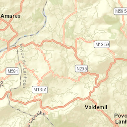 Póvoa de Lanhoso Street Map